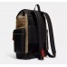 Coach Sprint Backpack シグネチャージャカード ブラックアンティークニッケル/カーキ/ブラックマルチ