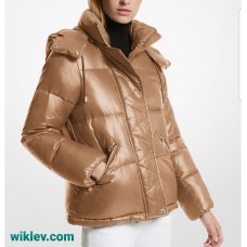 MICHAEL KORS стеганая куртка женская из нейлона, карамель