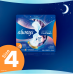 Always Infinity, Always Infinity Size 4 Overnight Sanitary Pads with Wings, Unscented, 38 Count