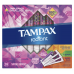 Tampax Radiant Tampons Triple Pack (обычный / супер / супер плюс), без запаха, 28 штук