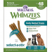 犬の歯のための毎日のデンタルトリーツWellness Whimzees Select A Stix、48 本入り