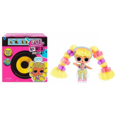 LOL Surprise Remix Hair Flip Dolls - 15 Surprises with Hair Reveal & Music/ Лол Сюрприз Ремикс куколки меняющие прическу- 15-ю сюрпризами и музыкой