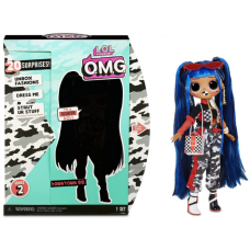 LOL Surprise O.M.G. Downtown B.B. Fashion Doll/ЛОЛ Сюрприз! Серия 3.8 Модная кукла O.M.G Горожанка БиБи + 20 сюрпризов