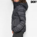 DKNY Women's Hooded Lightweight Puffer Black