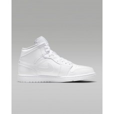 Кроссовки мужские Nike Air Jordan 1 Mid, белые