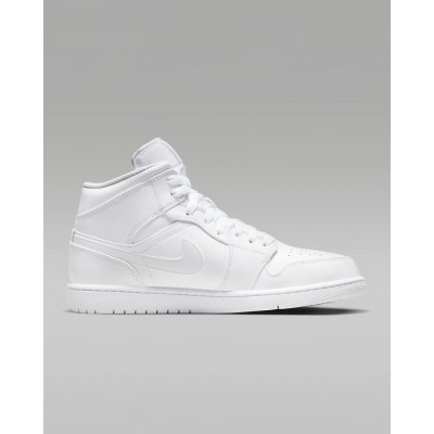 Nike Men's Shoes Air Jordan 1 Mid, White