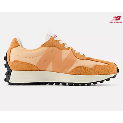 New Balance レディース 運土靴327 オレンジ