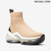 Michael KORS Olympia Extreme Stretch Knit Sock Sneaker CAMEL COMBO