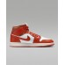 Nike ナイキ Air Jordan 1 Mid レディーススニーカー  ホワイト/レッド