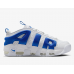 Nike Men's Shoes Air More Uptempo Low White/Psychic Blue/Hyper Royal 