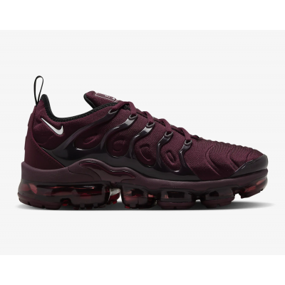 Кроссовки мужские Nike Air VaporMax Plus бордовый/черный