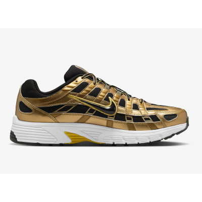 Nike Unisex Shoes P-6000 Metallic Gold/Infinite Gold/White/Black