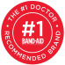 Band-Aid, Tru-Stay Clear Spots Discreet Bandages/ Пластыри Tru-Stay прозрачные, незаметные, 50 штук 