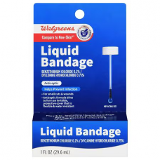 Walgreens Liquid Bandage, 1.0 fl oz/29.6 ml Walgreens Liquid Bandage, 1.0 fl oz/29.6 ml