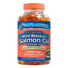 Pure Alaska Omega Wild Salmon Oil, 1000mg, 180 ct.