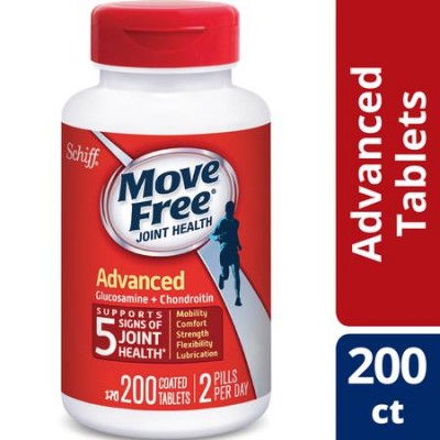 Move Free Advanced Tablets with Glucosamine & Chondroitin Joint Supplements, 200