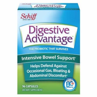 Digestive Advantage Улучшенный пищеварительный периодическое волокно + пробиотик - 96 таблетки
